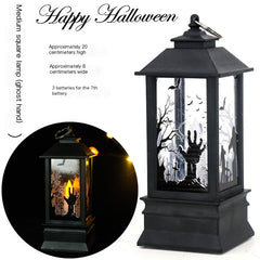 Halloween Skull Candle Lantern for Bar and Haunted House