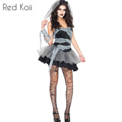 Zombie Bride Costume for Halloween Role Play